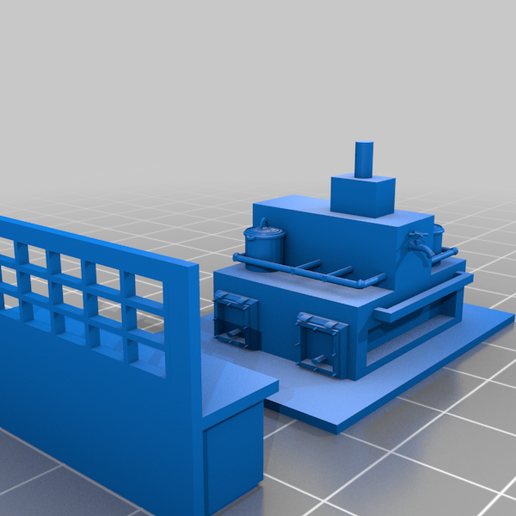 hms victoire cuisine art modèles 3D print model - Mito3D