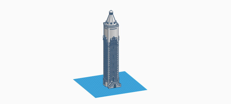 ho flemenkçe su kule mimari modeller h0 1 87 trenler tren bina kulesi gece gündüz ölçekli model 3d print model - Mito3D