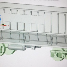 ho ore car  model making railway ho wagon