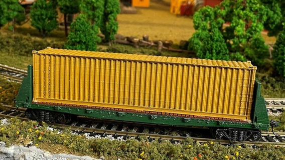 ho scale 45ft flatbed bulkhead train car railway model 187 3d models container 87gauge 87scale bed bulk head rail railroad tran flat flatbead flatdeck gauge gauges h0 bulkheadf railroading modelrailroad railways trains n roling track buildings structures achitecture house 3d print model - Mito3D