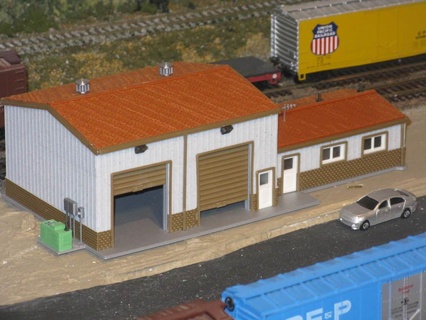ho scale ambulance station buildings structures 3d print model - Mito3D