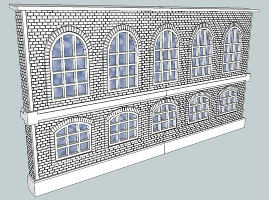 échelle contexte bâtiment usine bâtiments structures architecture maison 3d print model - Mito3D