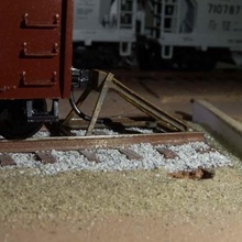 ho scale hayes track bumper art models 3d print model - Mito3D