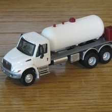 ho scale propane truck 3d print model - Mito3D