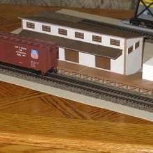 ho Rahmen Eisenbahn Transfer Gebäudestrukturen 3d print model - Mito3D