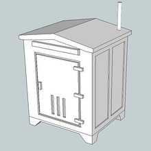 ho-scale-signal-box Architektur Gebäude-Strukturen 3d print model - Mito3D