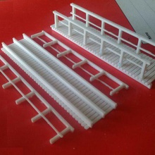 ho escala pequena passarela de madeira arquitetura estrada ferro model railroad 3d print model - Mito3D