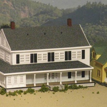 ho scale stratford inn architecture buildings structures 3d print model - Mito3D