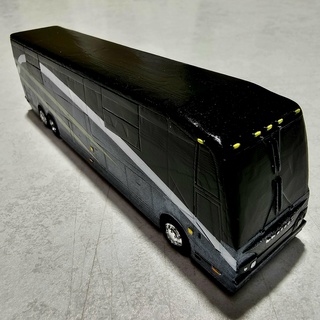 ho scale tour bus motor coach home rv luxury prevost camper model railroad scenery diorama vehicle layout wheel passenger recreational truck diesel 3d print model - Mito3D
