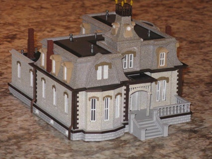 ho escala villa edificios estructuras 3d print model - Mito3D