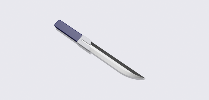 hoarding dagger anime manga knife leveling level manhwa 3d print model - Mito3D