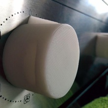 hob knob ev yemek mutfak ses düğmesi soba topuzu döner kodlayıcı aralığı potansiyometre ızgara customizer 3d print model - Mito3D