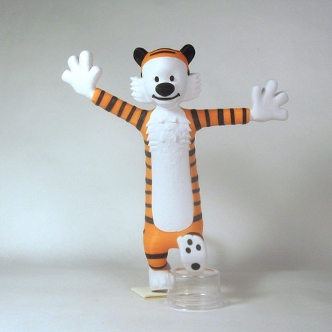 hobbes çeşitli calvin çizgi roman karikatür 3D print model - Mito3D