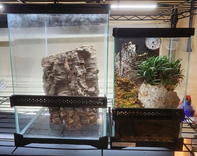 hobbyist arboreal terrarium - large glass diy tarantula enclosure printed 3d print model - Mito3D