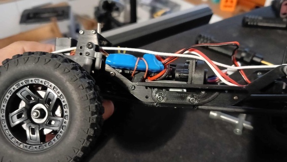 passatempo cr18p lcg controles deslizantes jogos escriba bandeja bateria Rcklub rastreamento nórdico Minicrawler Microwler 3d print model - Mito3D