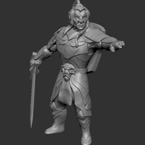 hobgoblin señor de la guerra juego juegos 3D print model - Mito3D