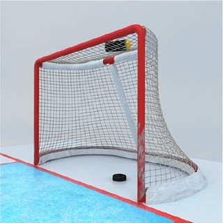 hockey objetivo juego juegos 3d print model - Mito3D