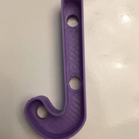 hockey stick, stick de hóquei cortador cookie ferramenta 3D print model - Mito3D