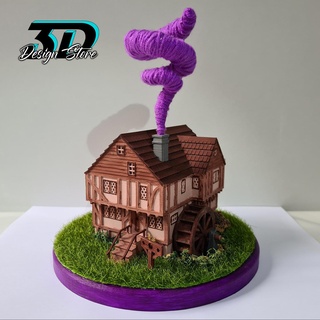Hokuspokus Fokus Haus Sanderson Disney Hexen Salem Kettensäge 3d print model - Mito3D