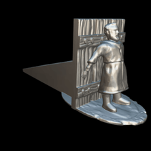 hodor book end various throne game got odour doorway wedge 3d print model - Mito3D