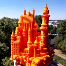 hogwarts castillo harrypotter 3d print model - Mito3D