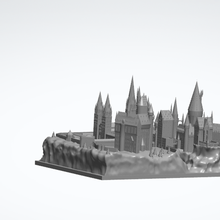 hogwarts castillo harrypotter Arte magia juego 3d print model - Mito3D