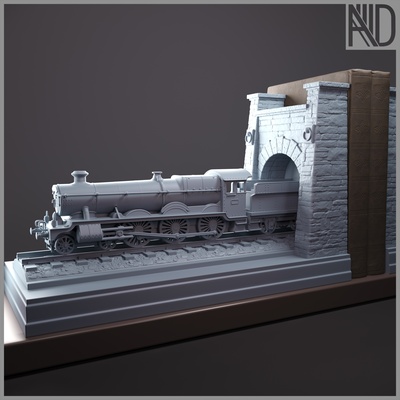 hogwarts expressar v1 arquitetura 3d print model - Mito3D