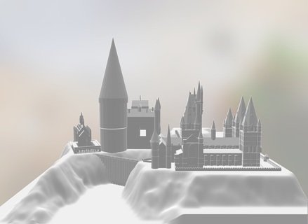 Hogwarts Harry vasaio Potter 3d print model - Mito3D