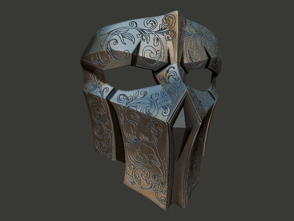 hogwarts legacy duelist mask hogwart's harry potter 3d print model - Mito3D