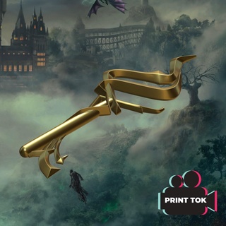 Hogwarts legado cofre 12 chave portal comercial atormentar oleiro ps5 videogame varinha 3d print model - Mito3D