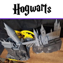 hogwarts school witchcraft architecture harry potter 3d print model - Mito3D