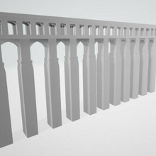 hogwarts viaduct various 3d print model - Mito3D