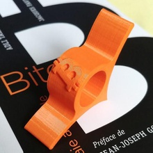 hold book brand page bitcoin gadget read crypto 3d print model - Mito3D