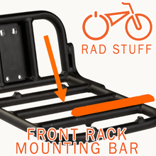 hold mounting bar rack rad power bike 3d print model - Mito3D