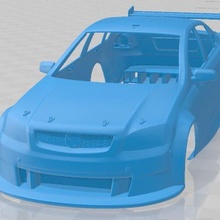 holden commodore v8 supercar 2012 printable body car game slot scalextric tamiya rc miniz hobby micro 3d print model - Mito3D
