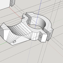 suporte 10x lambreta 3d print model - Mito3D