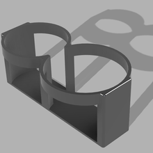 Kulp destek araba gadget Skoda Octavia Fincan Oto 3d print model - Mito3D
