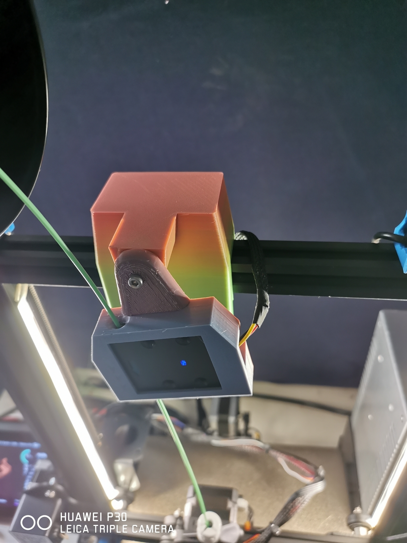 suporte crialidade acabar sensor ender 3 3D print model - Mito3D