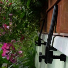 titulaire soutien fleur pot fenêtre planche 3d print model - Mito3D