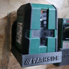 Halter Unterstützung Laser Niveau Parkside Werkzeug 3d print model - Mito3D