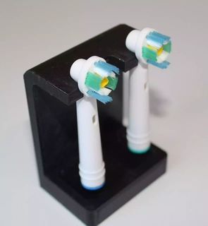 holder toothbrush attachment oral-b bathroom oralb organizer 3d print model - Mito3D