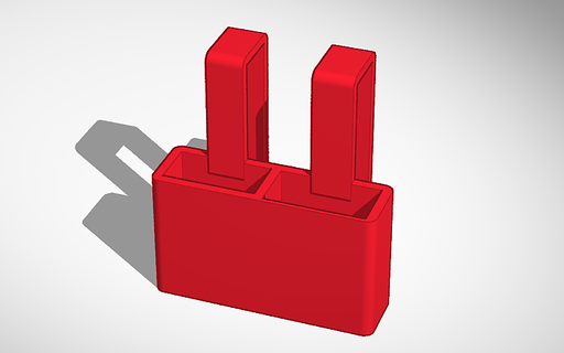 soporte remoto control S garaje controlar almacenamiento 3d print model - Mito3D