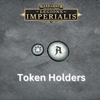 titulares legiones imperialis tokens objetivo marcadores juego simbólico marcador 3d print model - Mito3D