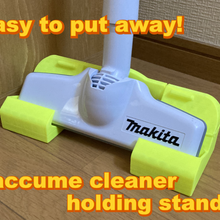 holding stand makita vacuum cleaner gadget sliped 3d print model - Mito3D