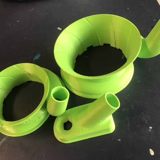 hole dust collector tool 3D print model - Mito3D