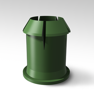 buco protettore esatte aerobico 400 compost bidone casa aerobico esatte 400 compost bidone buco protettore 3d print model - Mito3D