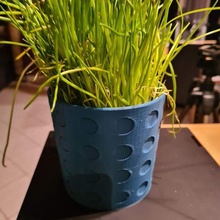 hole vase flower household 3d print model - Mito3D