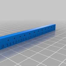 foro attrezzo calibrazione creato freecad test in forma 3d stampa 3d print model - Mito3D