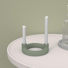 holes candle stick holder concrete hoder molds pillar mold 3d print model - Mito3D