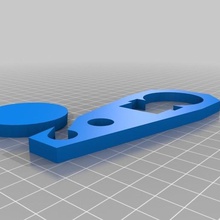 agujeros lona clip 123d 3d print model - Mito3D